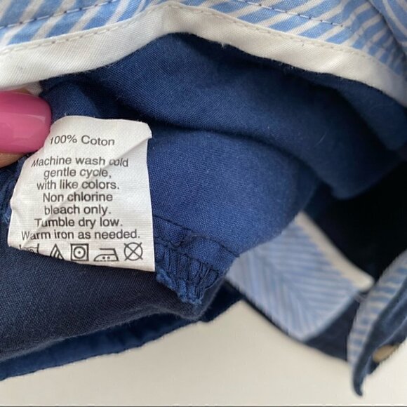 J. Crew chinos navy  shorts in 💯 cotton - Picture 8 of 8
